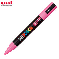Маркер UNI POSCA PC-5M. Цвет чернил: розовый